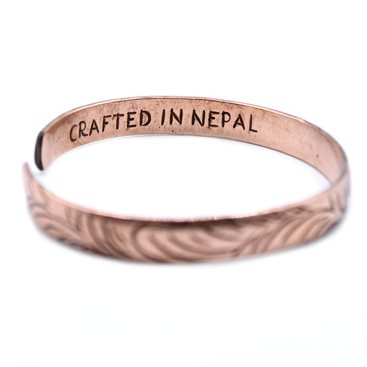 Copper Tibetan Bracelet.