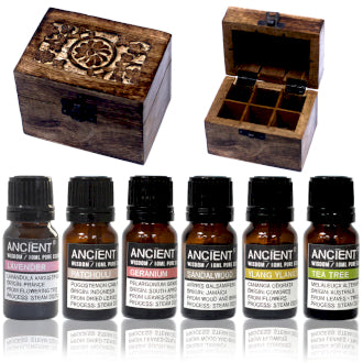 6 Essential Oil and Box Set.