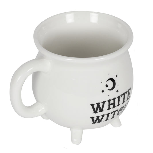 White Witch Cauldron Mug.