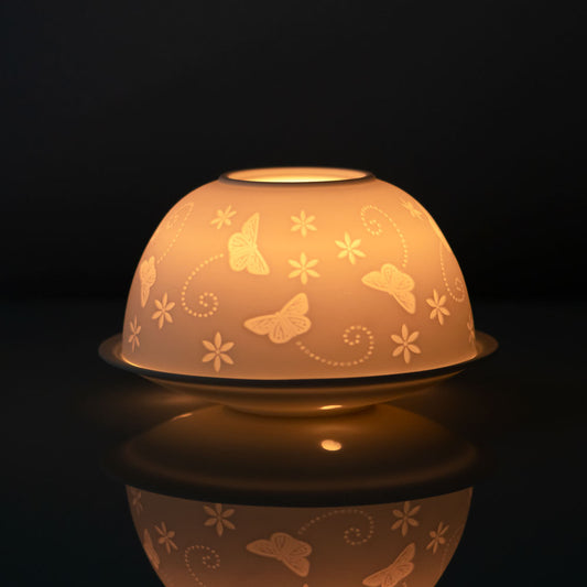 Butterfly Dome Tealight Holder.