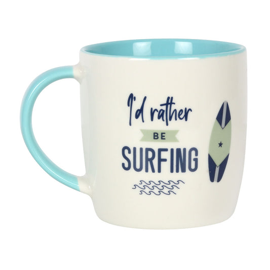I'd Rather Be Surfing Mug.