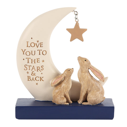 Love You To The Stars and Back Resin Decorative Sign.