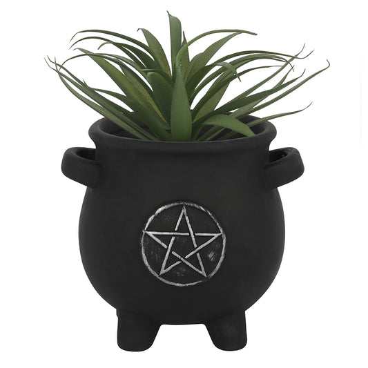 Pentagram Cauldron Plant Pot.