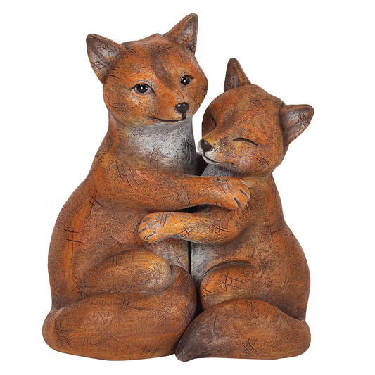 Fox Couple Ornament.