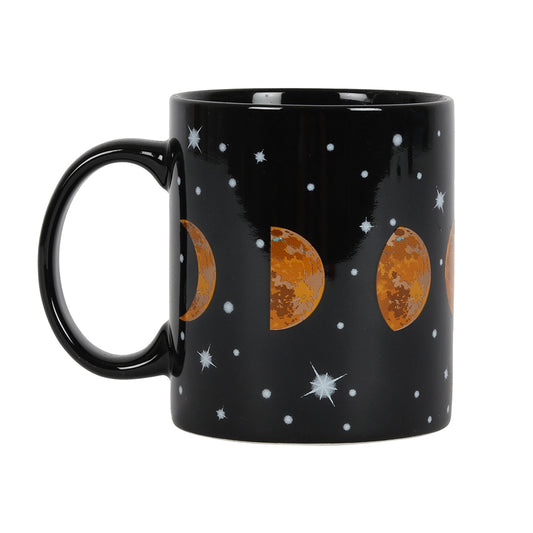 Moon Phases Ceramic Mug.