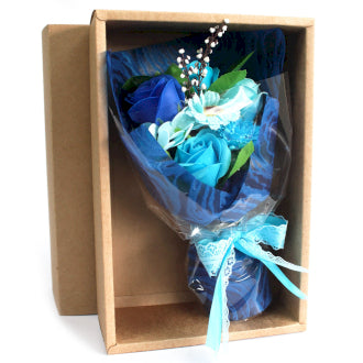 Boxed Hand Soap Flower Bouquet.