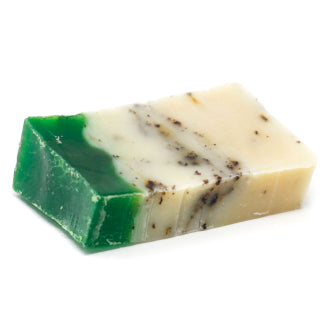 Green Tea Solid Soap Slice.