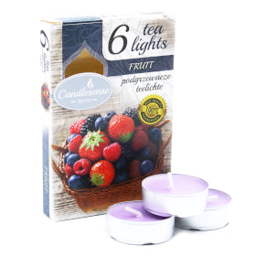 Set of 6 Scented Tealights.